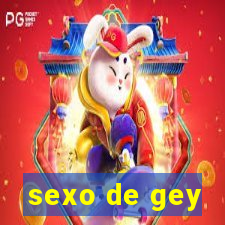 sexo de gey